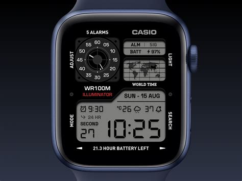 fake apple watch casio face|casio apple watch face download.